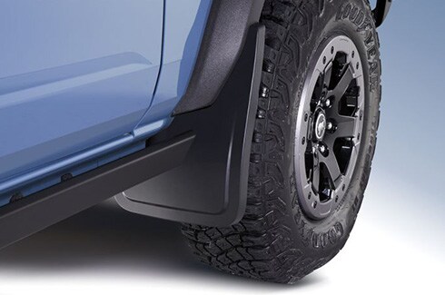 Discover Ford Bronco Accessories in PR, Splash Guards - Molded, Front Pair